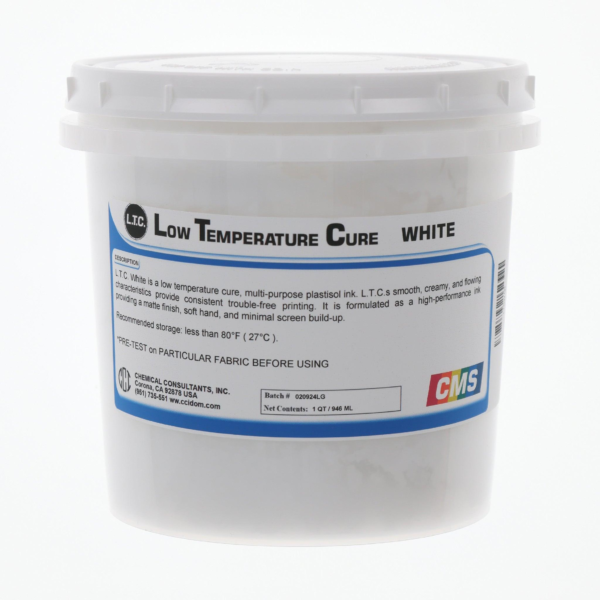 LTC WHITE QT CCI LTC Plastisol ink 1 Quart